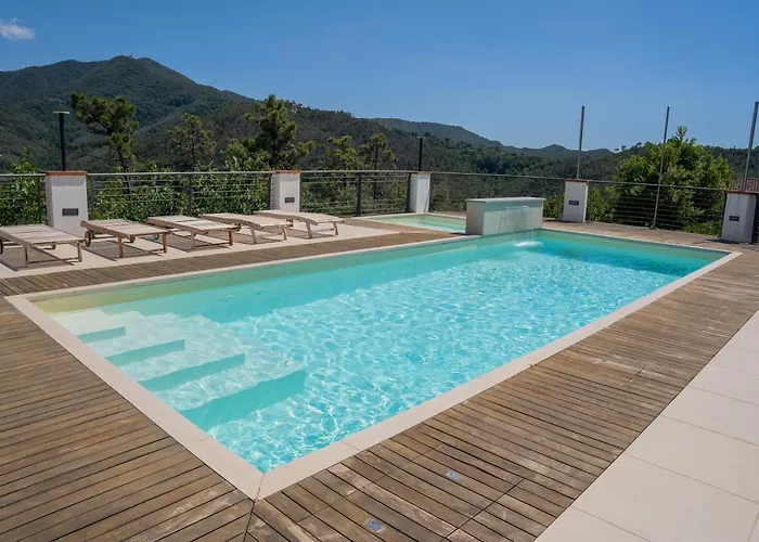 066 - Letizia, Elegante 3 Piscina E Natura, 10 Minuti Da Mare E Spiaggie * Casarza Ligure