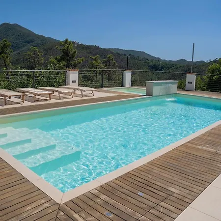 066 - Letizia, Elegante 3 Piscina E Natura, 10 Minuti Da Mare E Spiaggie * Казарца-Лигуре