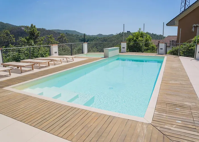 066 - Letizia, Elegante 3 Piscina E Natura, 10 Minuti Da Mare E Spiaggie Apartment Casarza Ligure